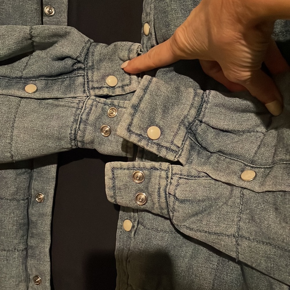 Unitryb Unity In The Community, Quilted Denim Jac… - image 3